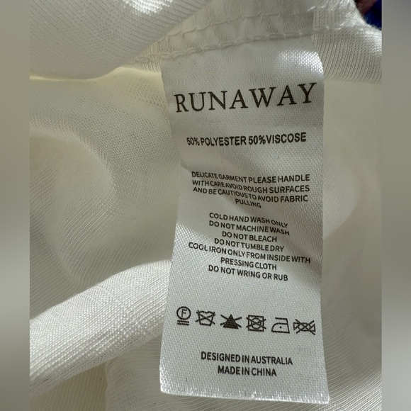 Runaway The Label Romeo Mini‎ Dress – White (Size US M/6) - Picture 10 of 10